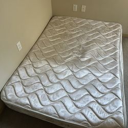 Free Full-Size Mattress & IKEA Floor Lamp