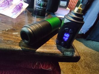 Posiedon Wireless Tattoo Pen Machine with Power Supply