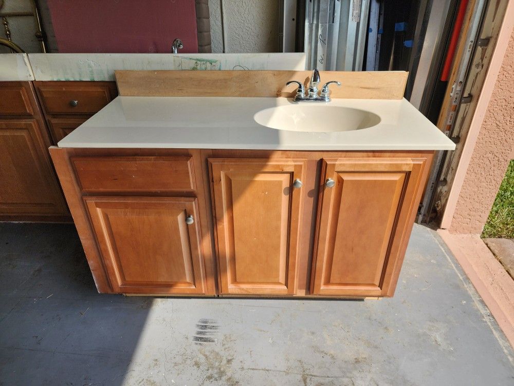 2 Bathroom Vanities. $50.00 Each