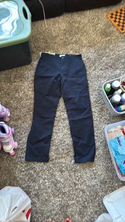 Navy chino pants slim 28x30