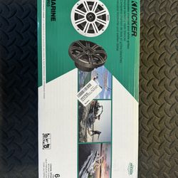 Kicker Marine KM65 6 1/2 Inch Speakers 