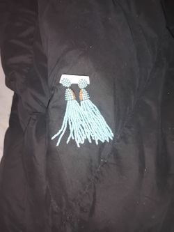 Native bead earrings