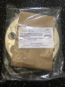 Pampered Chef Quick Cooker Stackable Steaming Rack NIP