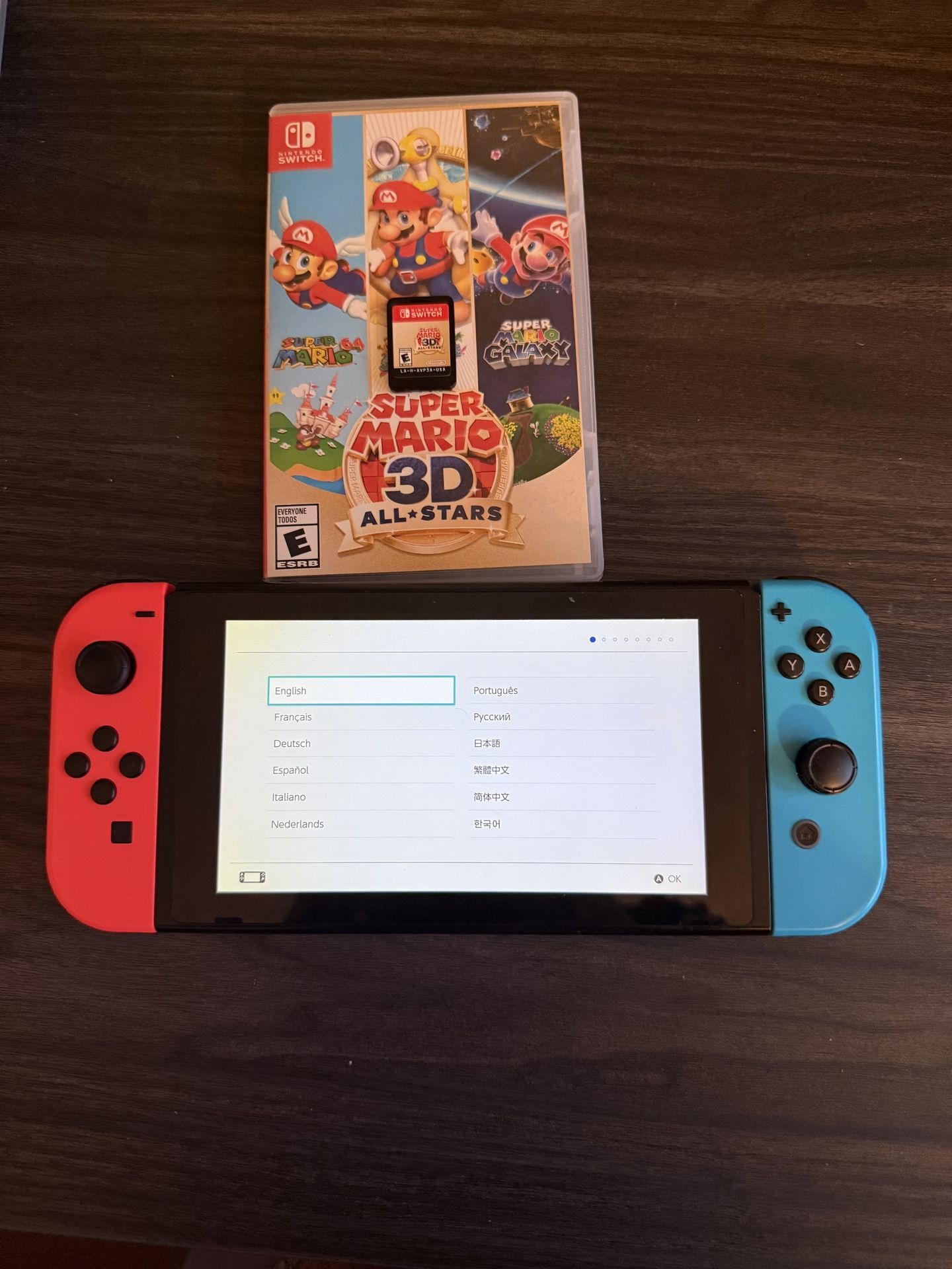 Nintendo Switch + Super Mario 3D Allstars