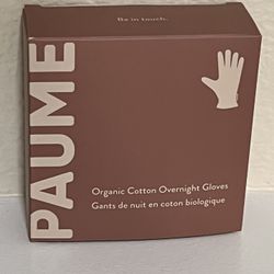 PAUME Organic Cotton Overnight Gloves