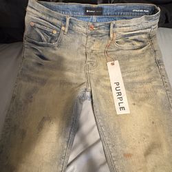 purple jeans 