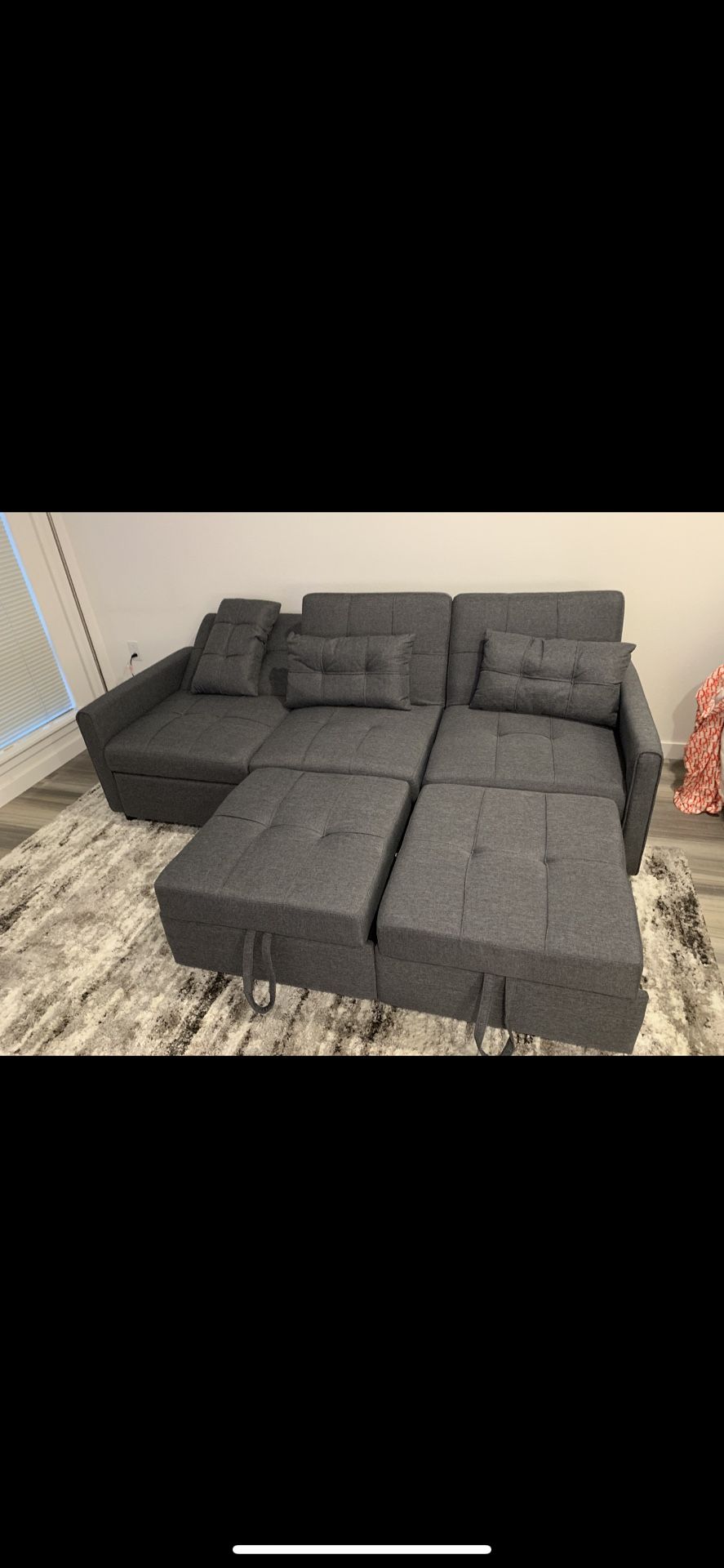 Convertible Sectional Sleeper Sofa