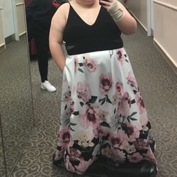size 24 prom dress