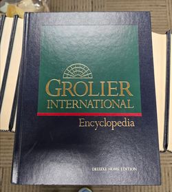 Grolier encyclopedia set