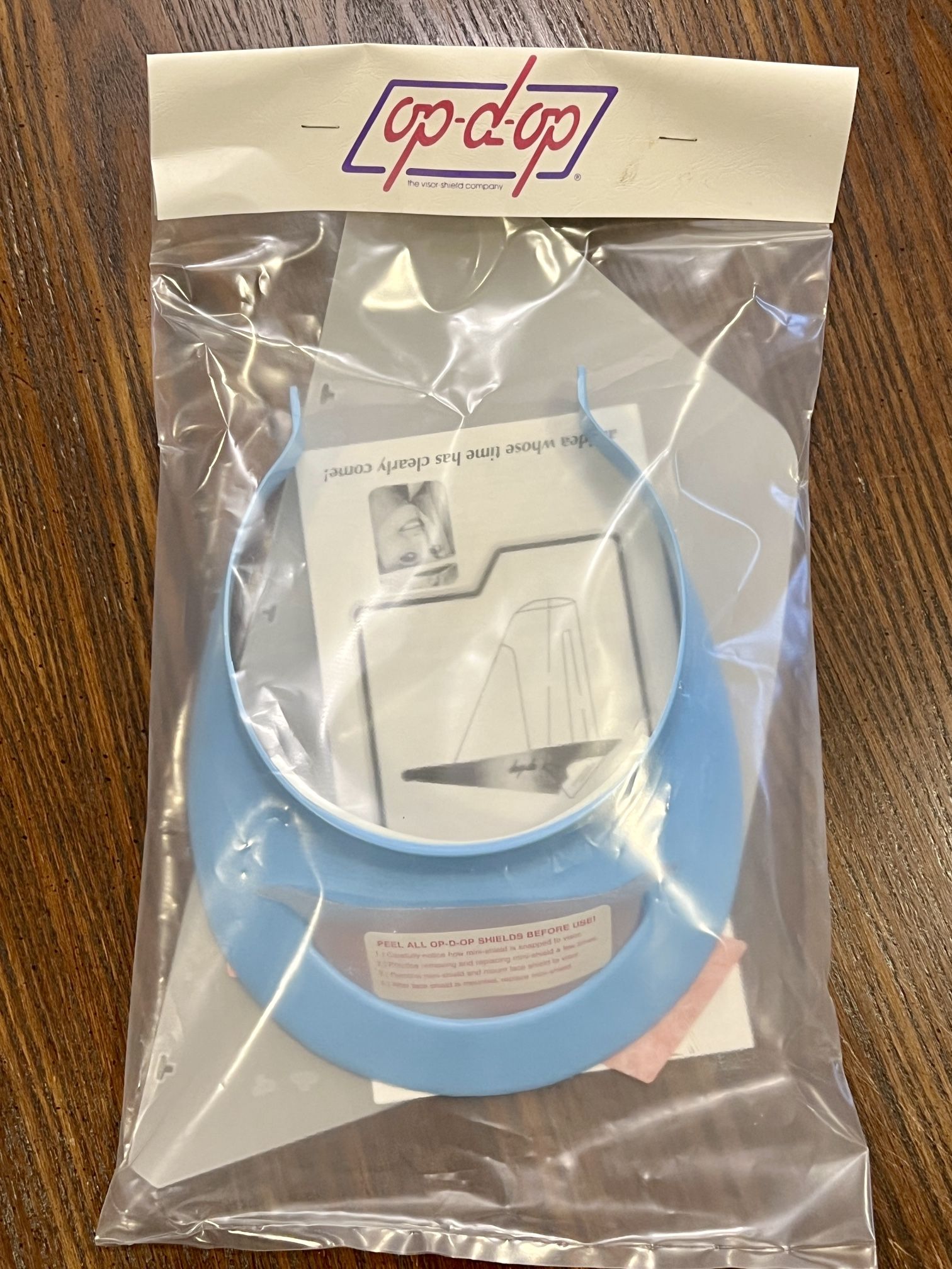 NEW Op-d-op Visor Shield Kit