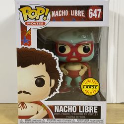 Funko Pop! Vinyl: Nacho Libre #647 Limited Chase Edition VAULTED & RARE!