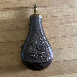 Cooper and Brass Powder Flask