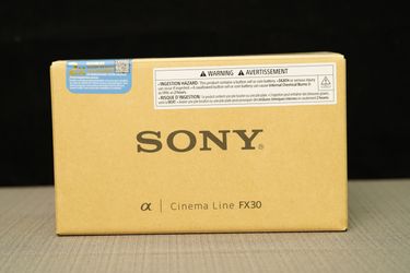 Sony FX30 Digital Cinema Camera with FREE cage