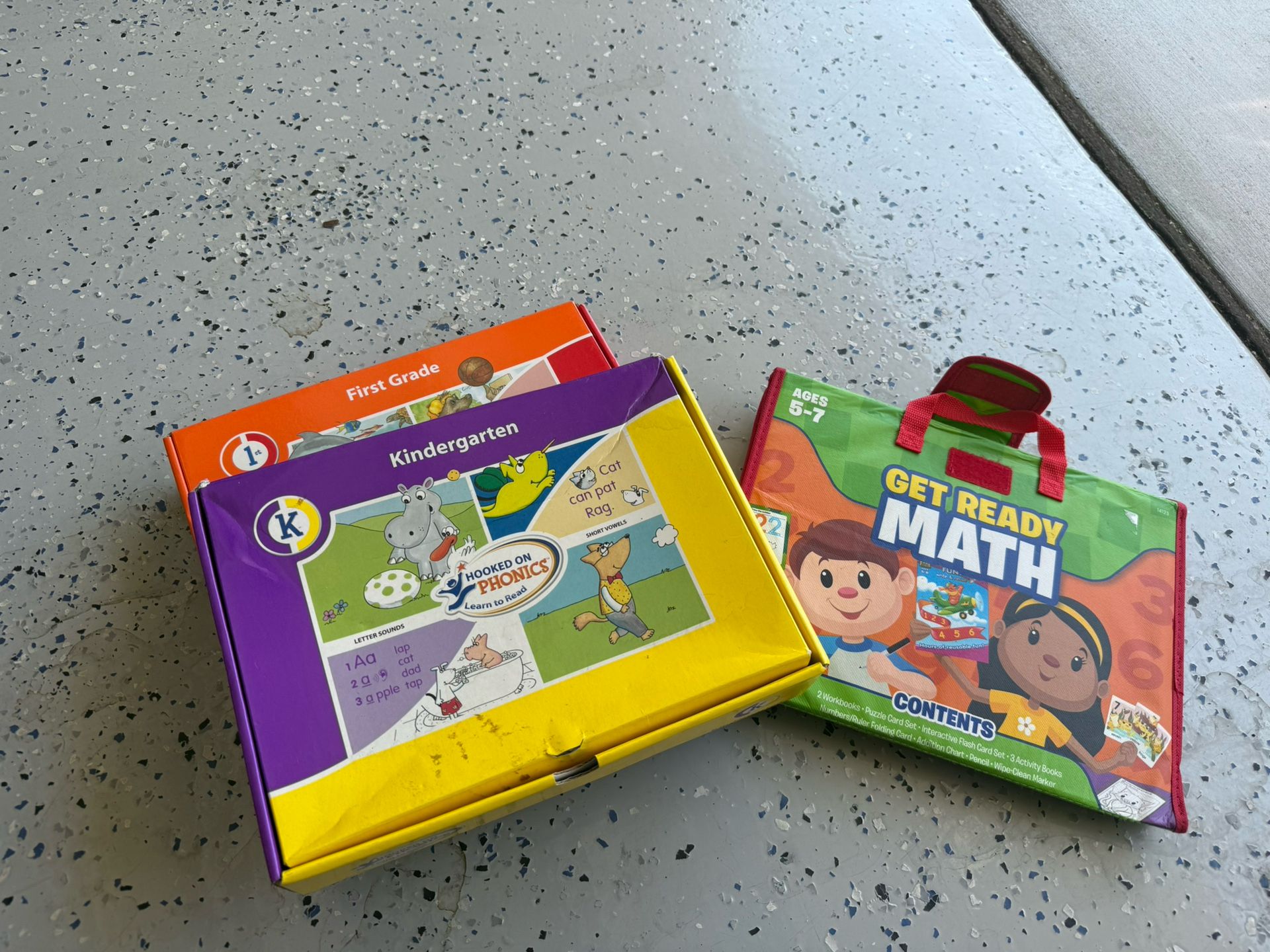 Hooked On Phonics And Get Ready Math Kit