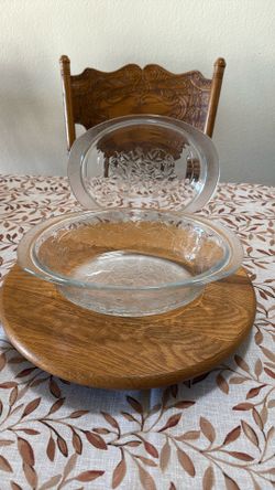 2pc. Crystal 2 1/2 Qt. Casserole