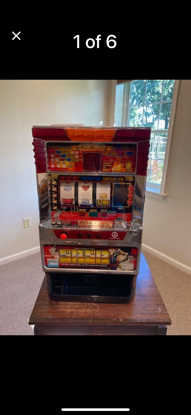 RARE GolGo13 Slot Machine