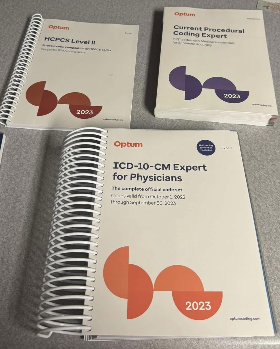 Complete 2023 Medical Coding Book Set – CPT, HCPCS, & ICD-10-CM