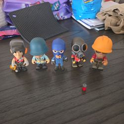 Team Fortress 2 Portable Mercs Figures