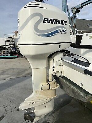 Evinrude 225hp outboard motor..