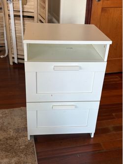 White dresser/ side table
