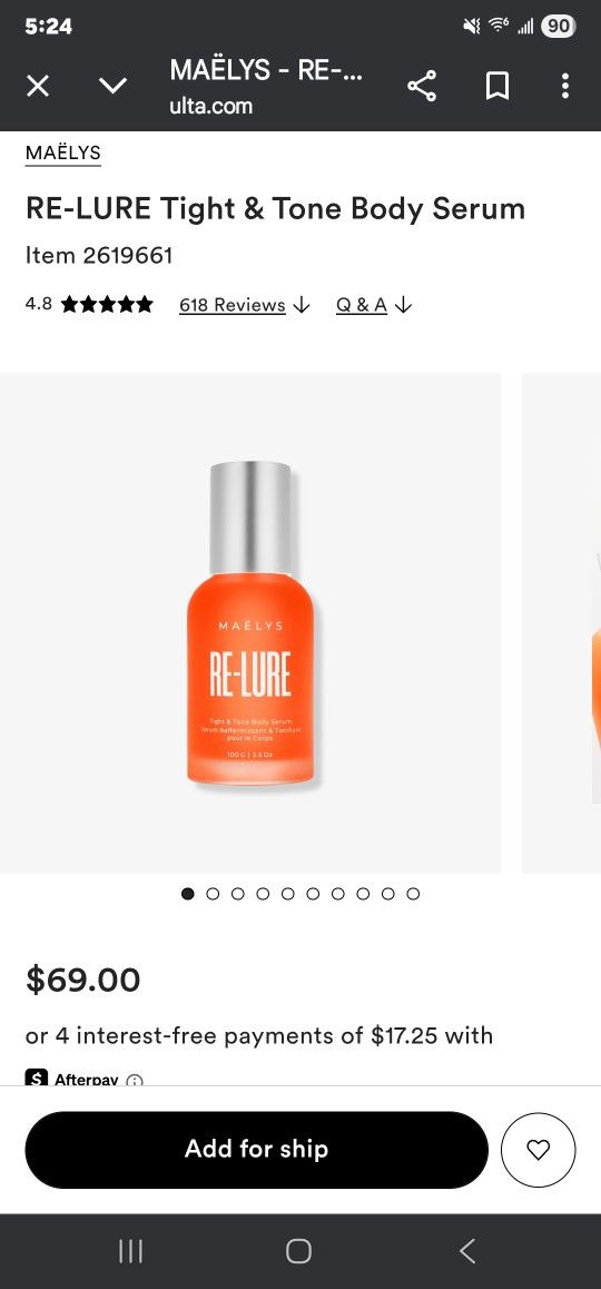 Tight & Tone Body Serum