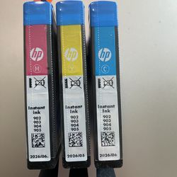 HP Ink Cartridges - Set Of 3