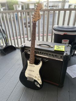 🎸 Fender Electric Guitar + Amp Bundle – Ready to Play 🎶
