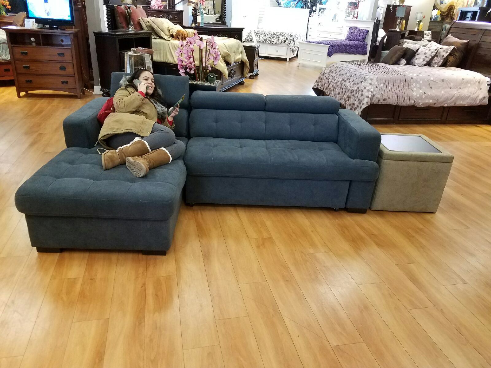 Playpen couch 2024 bobs furniture
