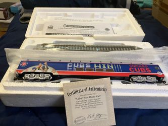 Hawthorne Village Chicago Cubs World Series train set