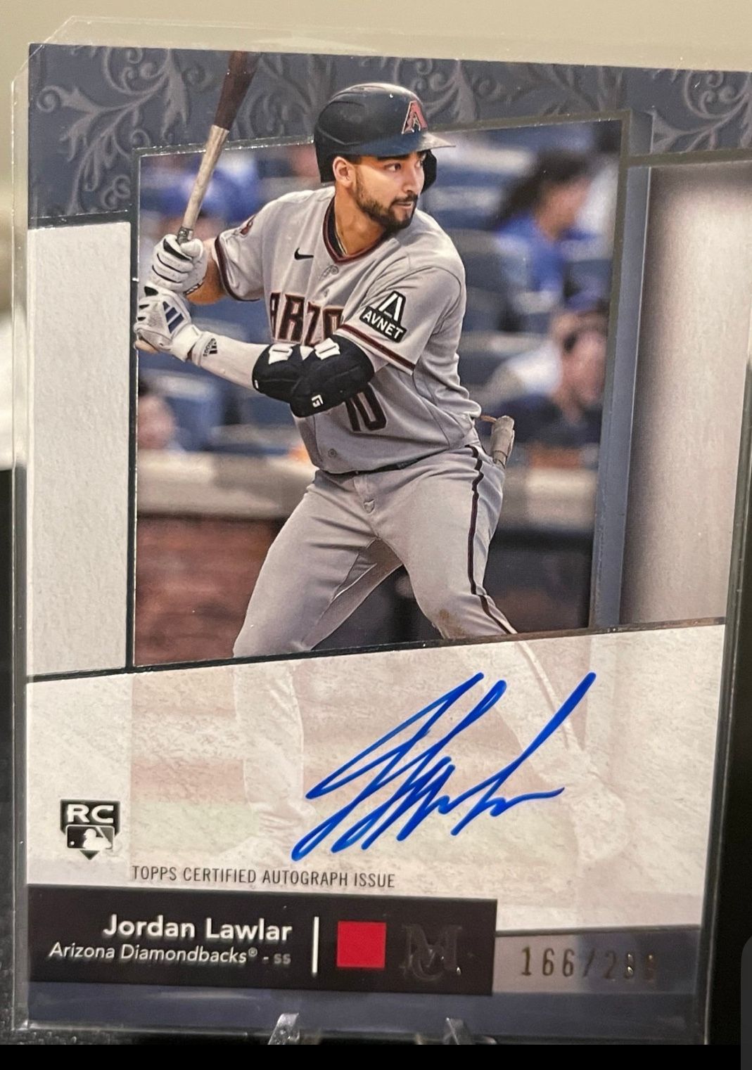 2024 Topps Museum Collection - Archival Autographs Jordan Lawlar #AA-JL /299 RC
