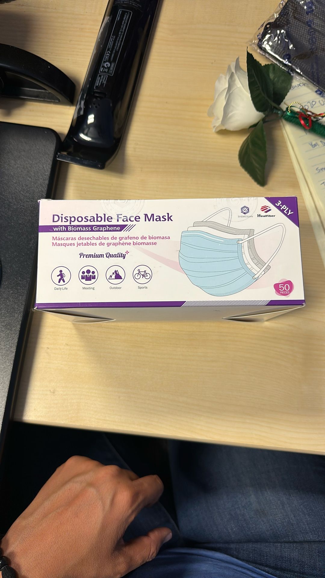 3ply Biomass Graphene Face Mask (pallet)