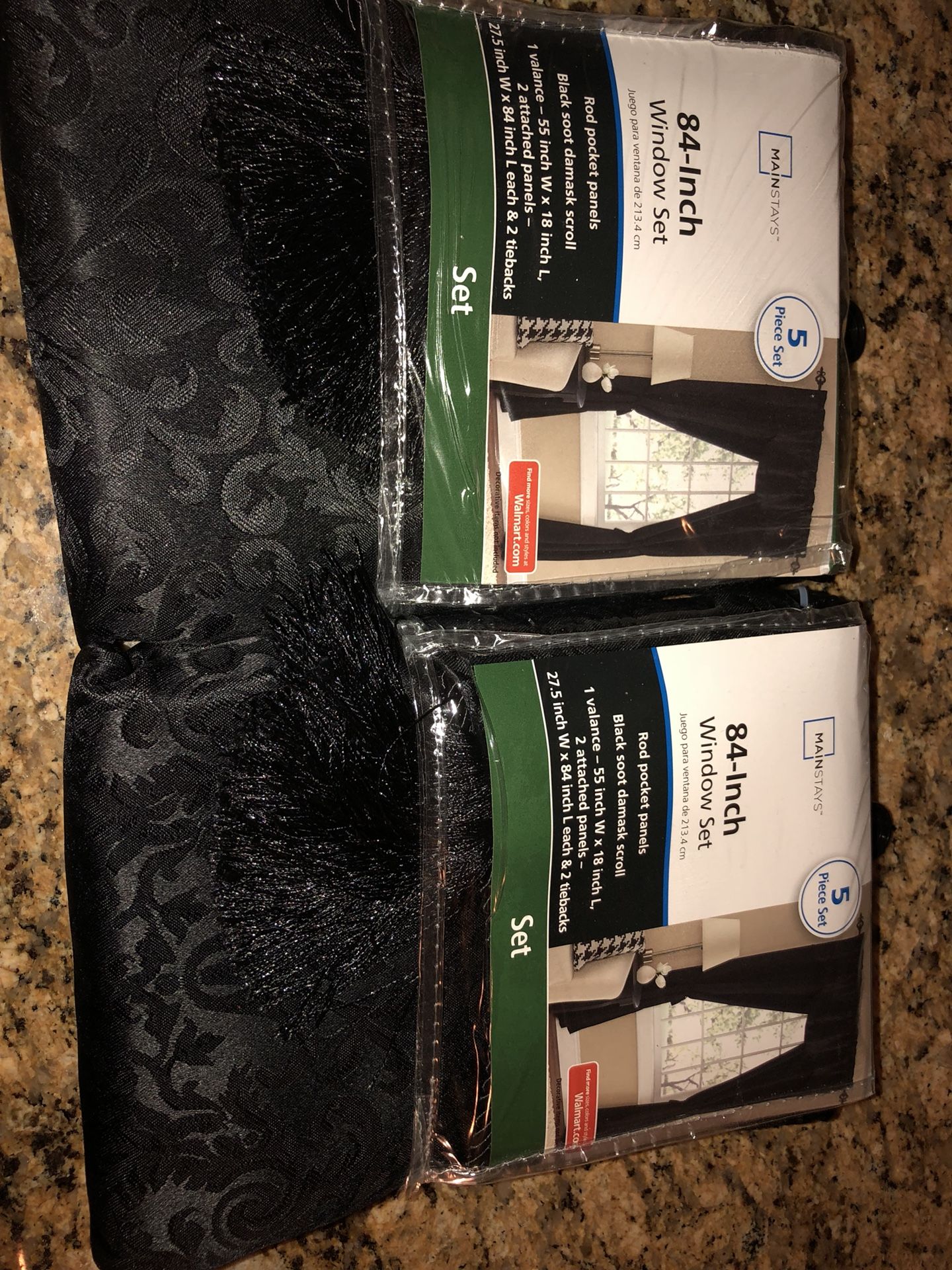 5 piece 84 in. Window set