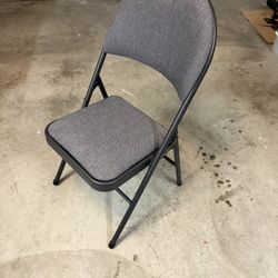 Cushioned Folding Chairs (x4)