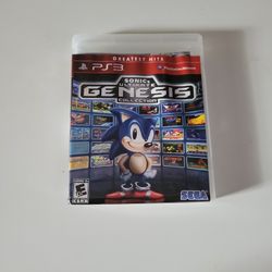 PS3 GAME SONIC'S ULTIMATE GENESIS COLLECTION GREATEST HITS 