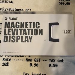 Magnetic Levitating Sneaker Display