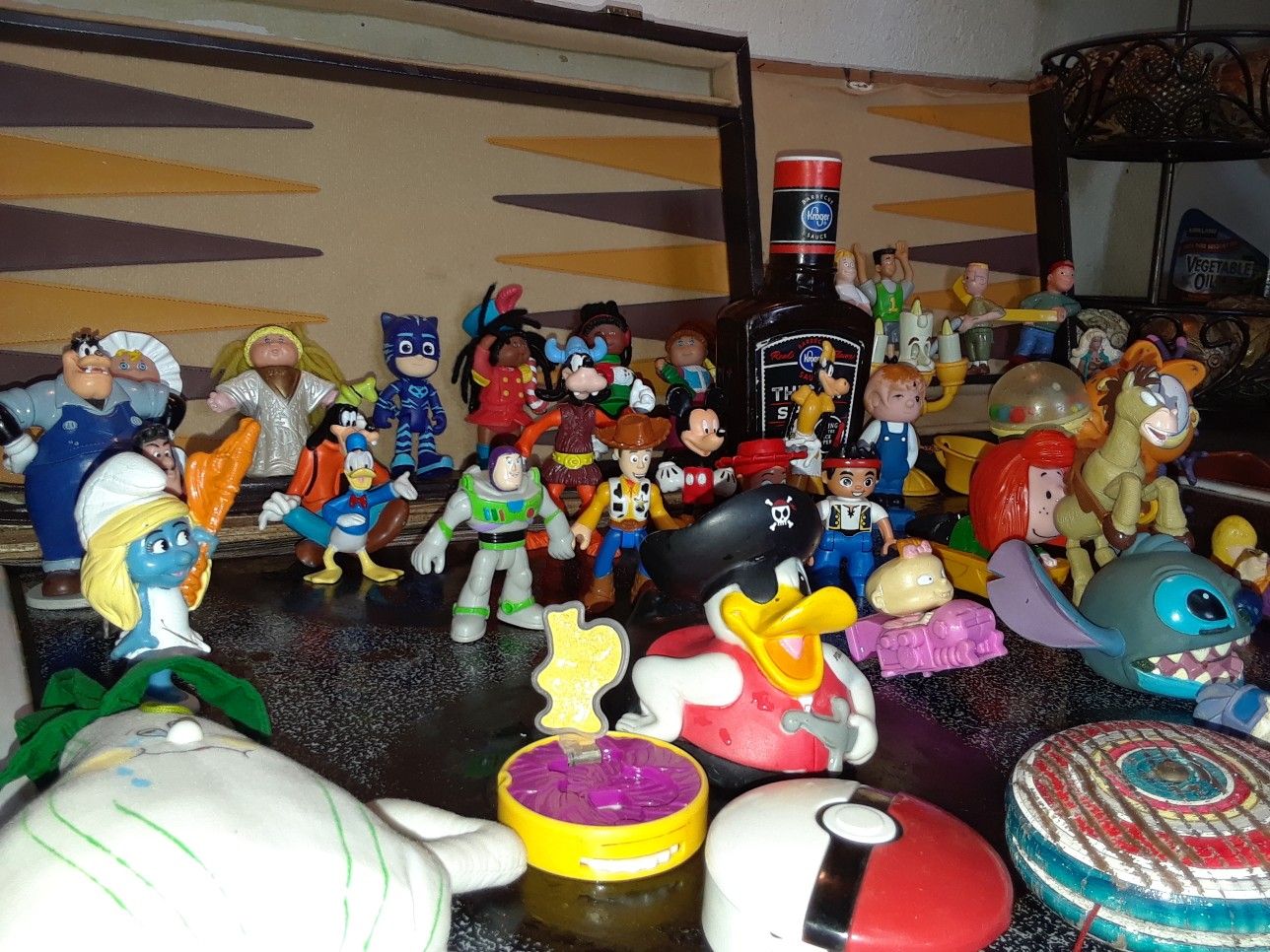 Over 45 collectable vintage toys