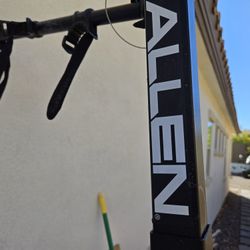 Allen Hitch Mounted 3 Bike Rack