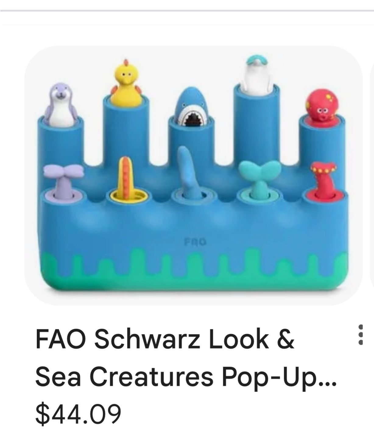 Sea Creatures Pop-Up