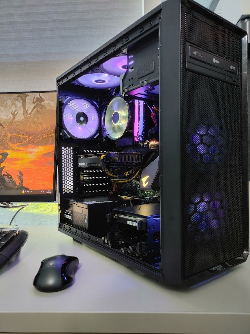 Complete Setup i5 9th Gen GTX1060 16GB Ram 2.5TB storage Wi-Fi Bluetooth etc..