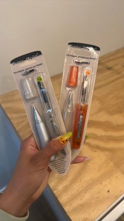 Pens with glasses