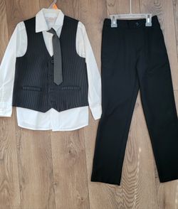 Kids Black Dress Set