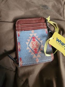 Wrangler Western Aztec Print Card Wallet
