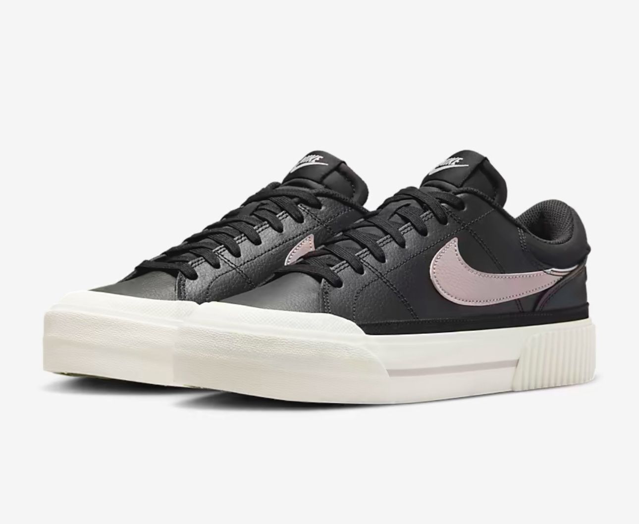 Nike Court Legacy Lift-Black/Sail/Platinum Violet