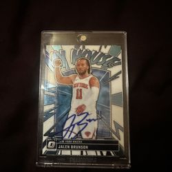 Jalen Brunson Signed Card