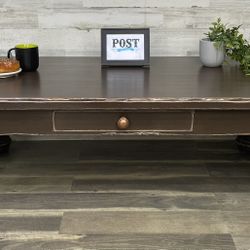 Farmhouse Rustic Coffee Table 
