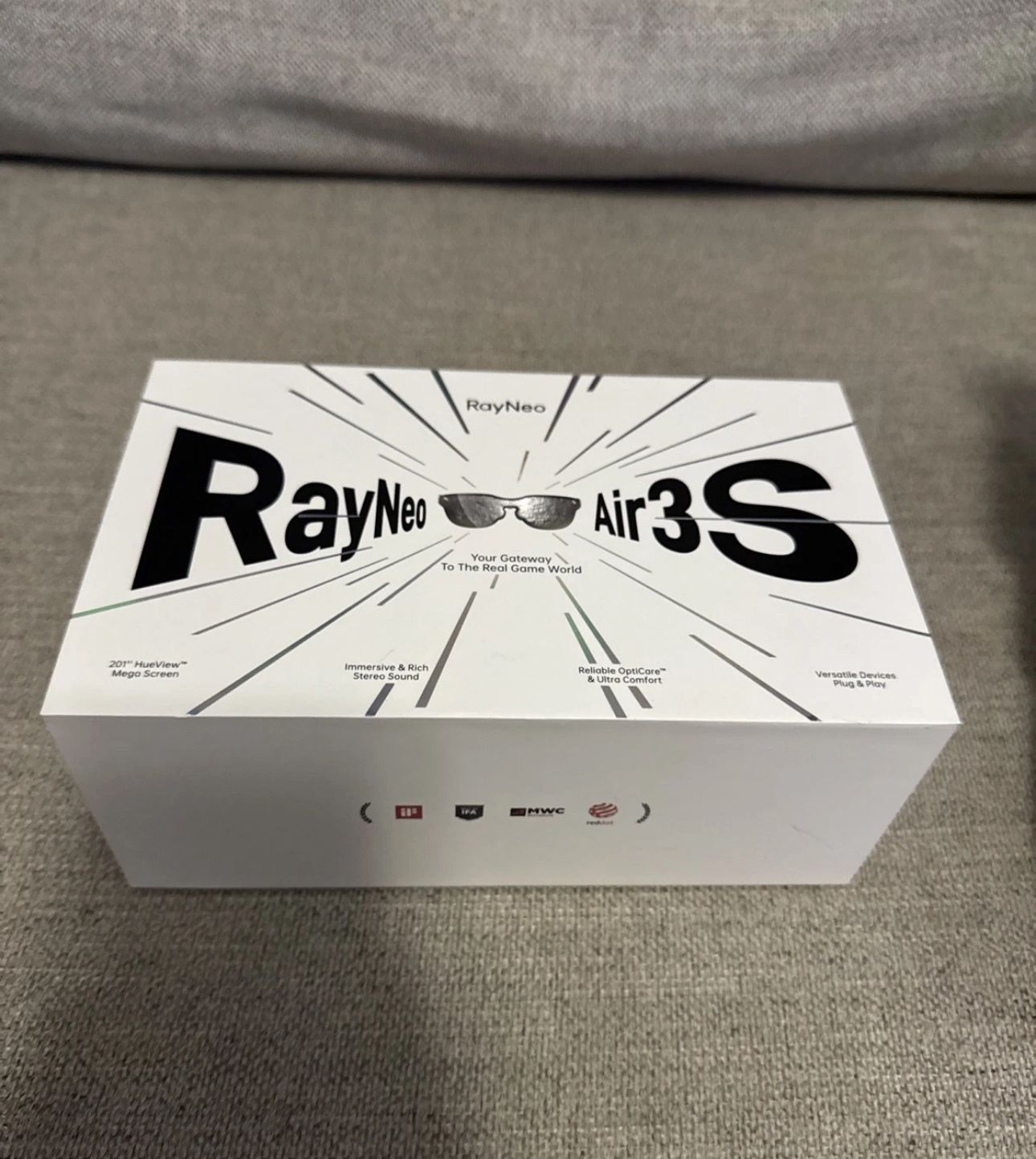 Rayneo air 3S AR/XR smart glasses with 201” micro Oled