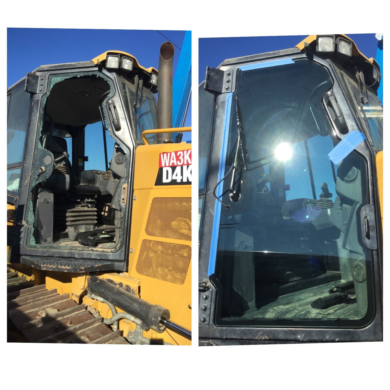 Heavy Equipment Glass Replacement 