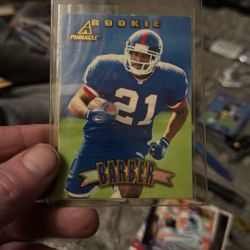 Pinnacle Tiki Barber Rookie 