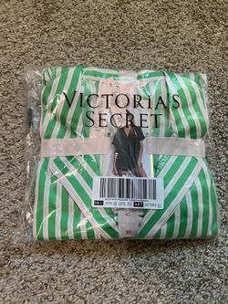 Satin pajamas set Victoria's Secret.