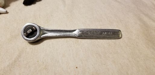 Vintage craftsman 1/4 drive fine tooth ratchet